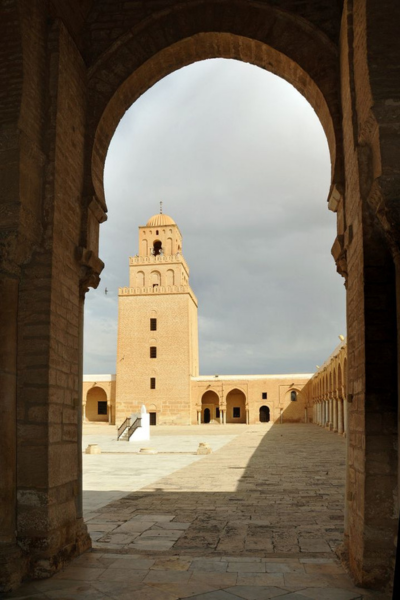 A-Mosque-In-Tunisia-Mosque-of-Uqba