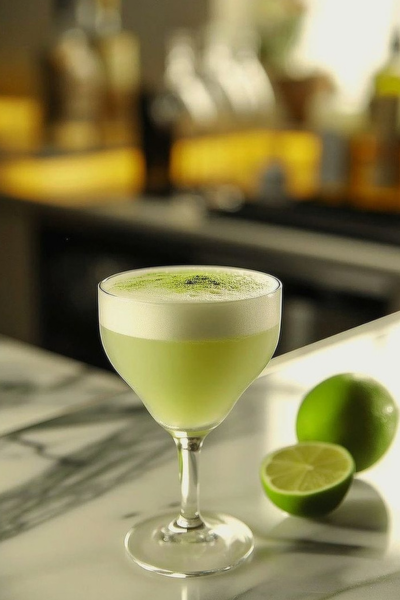 Matcha-Cocktail