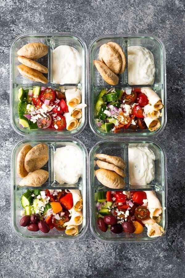 No-Cook-Greek-Pita-Bento-Box