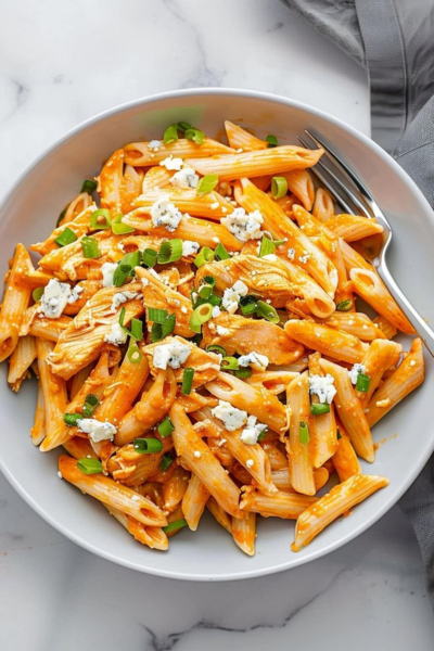 Buffalo-Chicken-Pasta