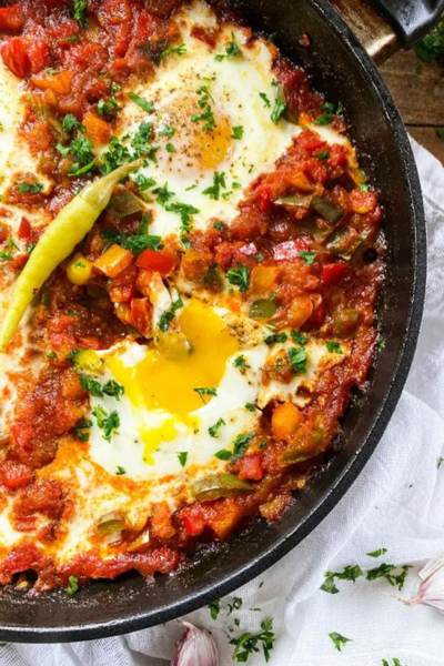 Moroccan-Eggs-with-Harissa-Yogurt