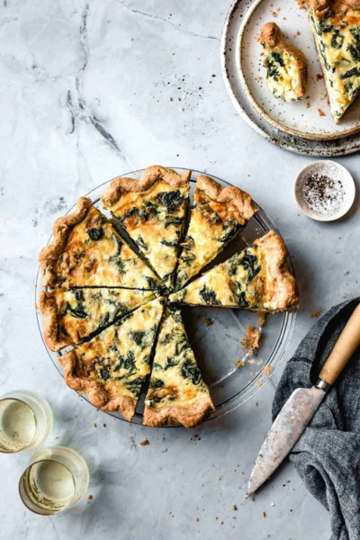 Spinach-and-Cheese-Quiche