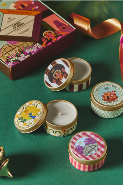Chumbak Tin Candles Gift Set