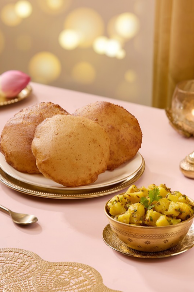 Vrat Special Rajgira Poori and Aloo Jeera - ITC Hotels